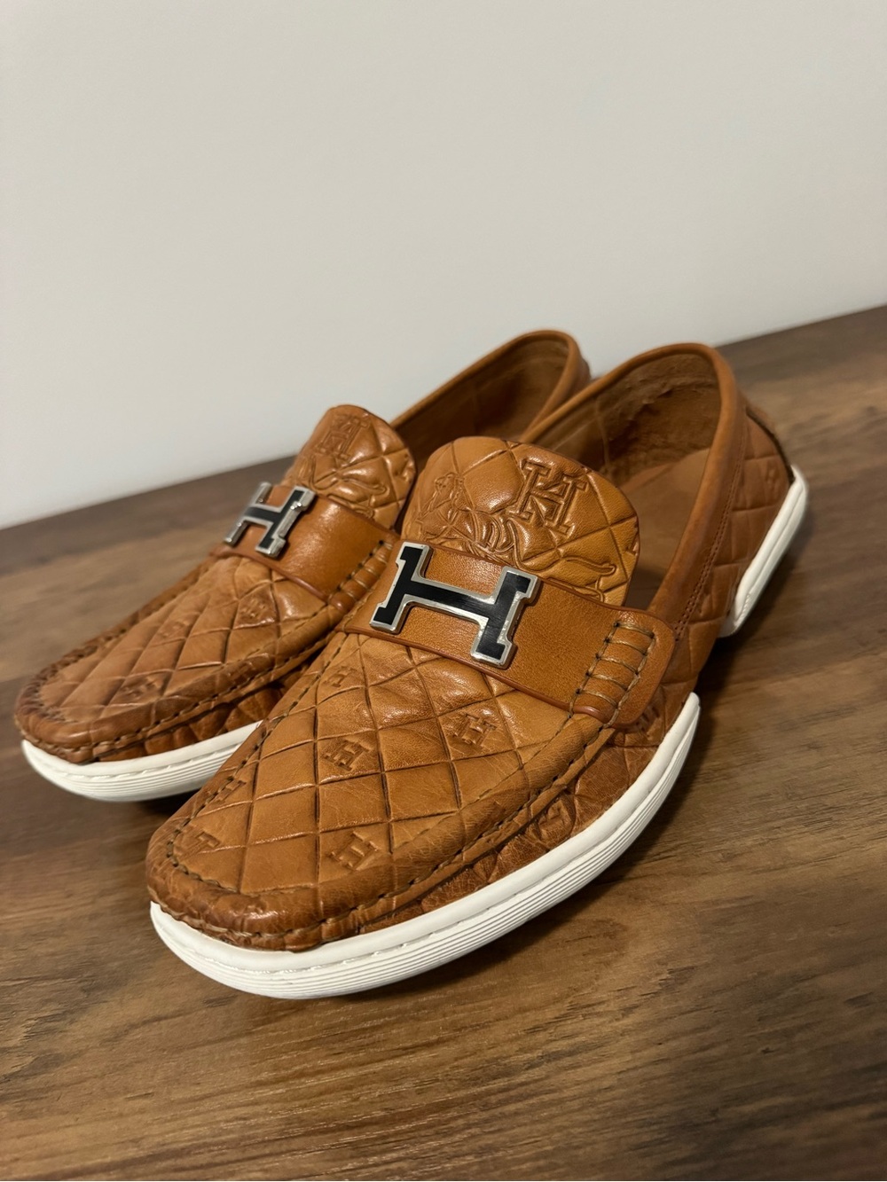 Men's Size 10 Hermes Loafers